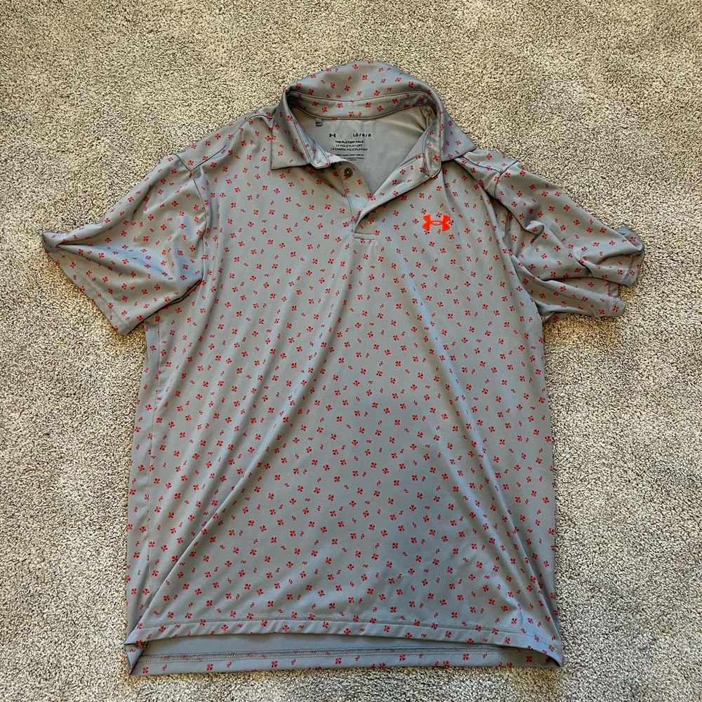 Mens Under Armour Polo (L)